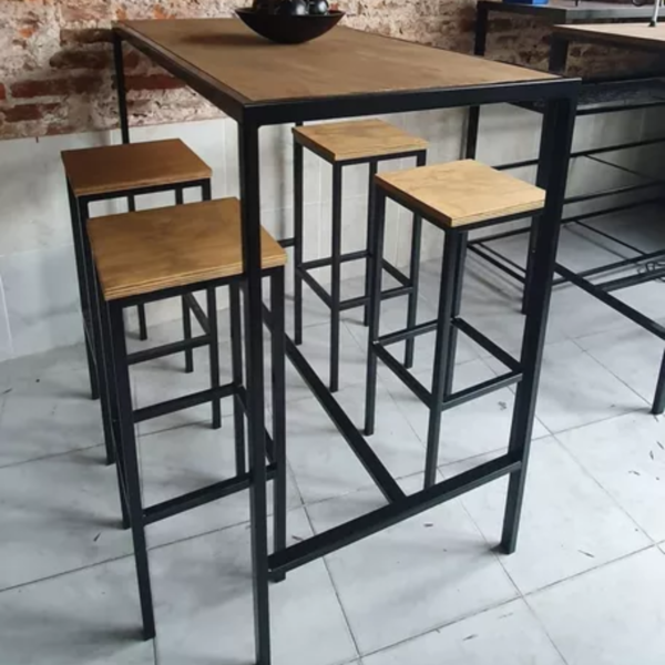 Casual Iron Bar Table