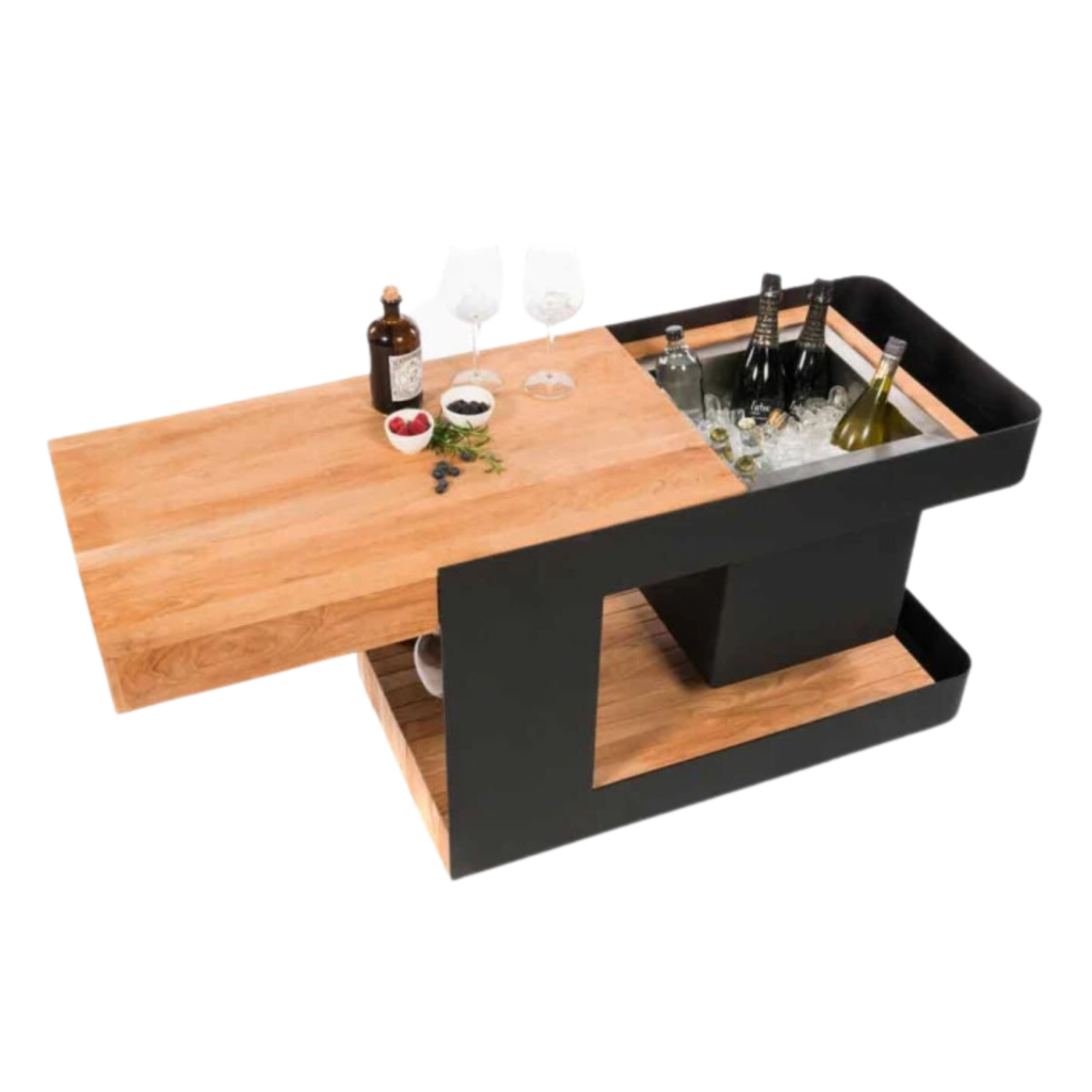 Practical Mobile Bar Table